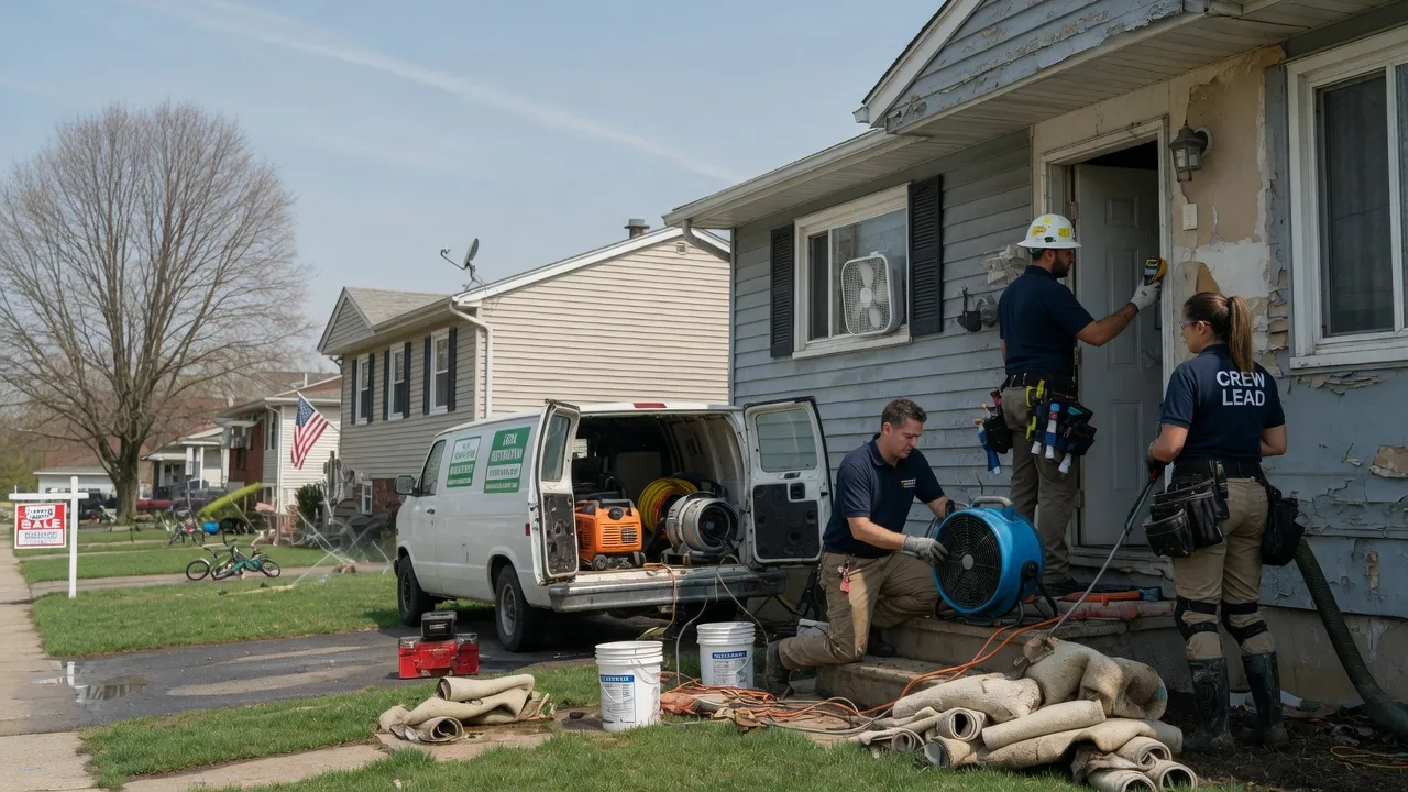 Flood Cleanup in Haubstadt, IN near me